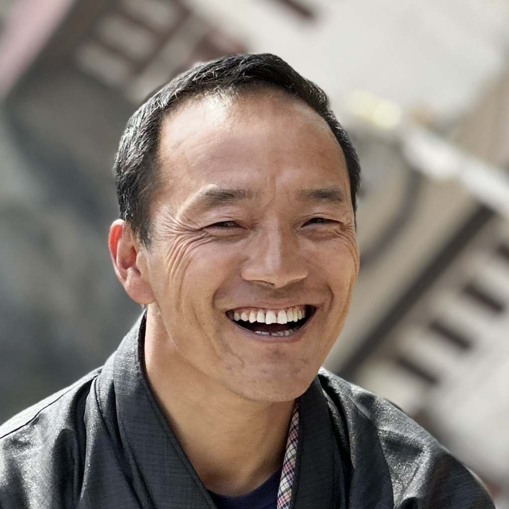 Mani Dorji, production coordinator on The Girl and Her Piano